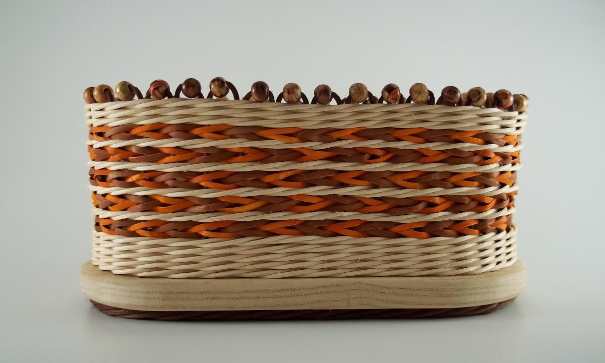 How to spin braid basket